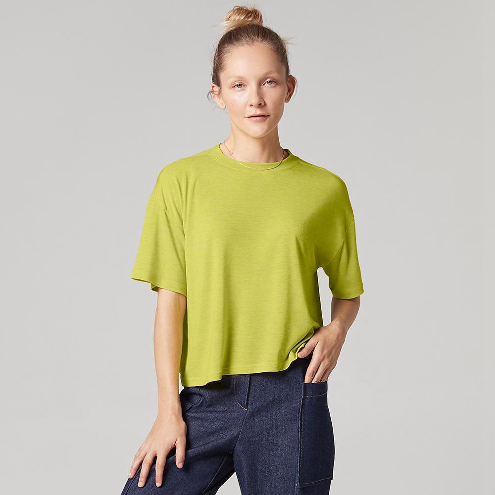 Allbirds Women's TrinoXO™ Relaxed Fit - T-Shirt Light Green - YVF963581